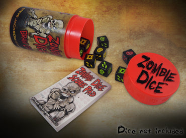 Zombie Dice Brain Case