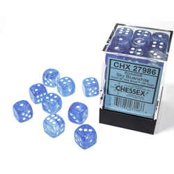 Borealis 12mm d6 Dice Block (36 Dice)