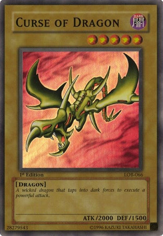 Curse of Dragon [LOB-066] Super Rare