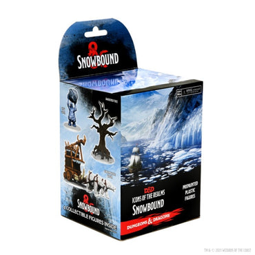 Dungeons & Dragons: Icons of the Realms Set 19 Snowbound Booster Brick (8)