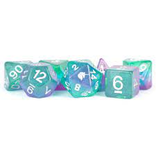 Unicorn Resin 16mm 7-Die Polyhedral Dice Set