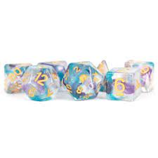 Unicorn Resin 16mm 7-Die Polyhedral Dice Set