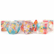 Unicorn Resin 16mm 7-Die Polyhedral Dice Set