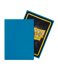 Dragon Shields: (100) Matte Sky Blue
