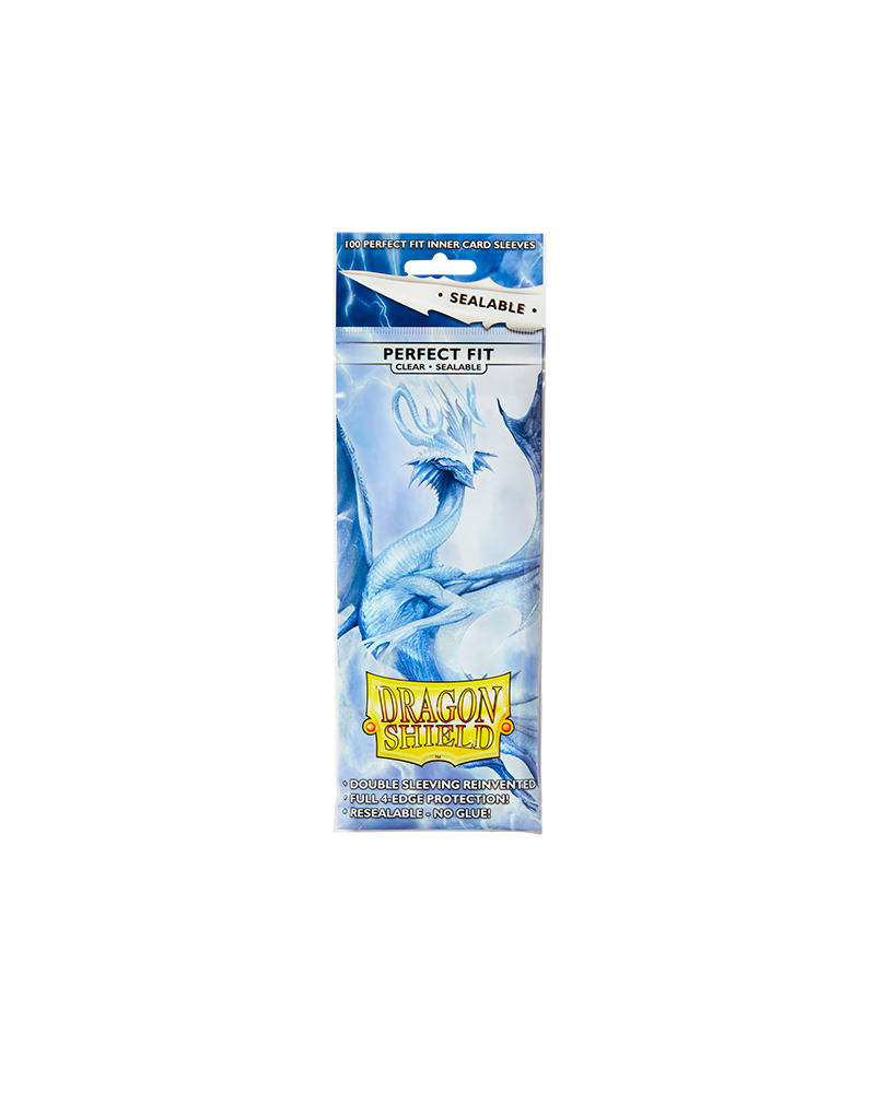 Dragon Shield Perfect Fit Sealable: (100) Clear