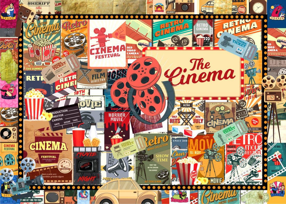 Movie Buff Jigsaw Puzzles 1000