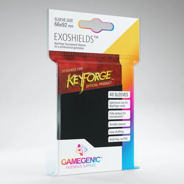 Keyforge Exoshields Black
