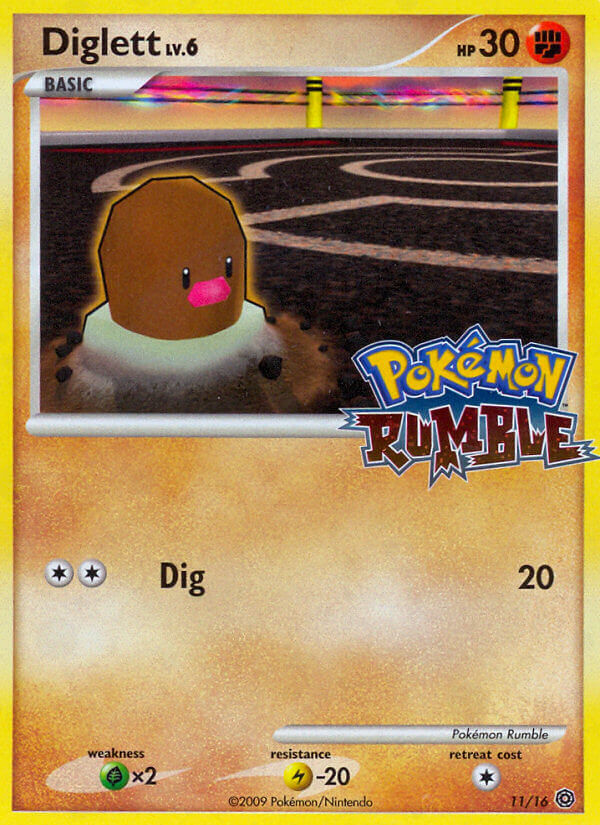 pokemon diglett card Cards This attack does 10 damage to that Pokemon Can anyone tell me any