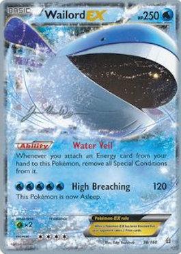 Wailord EX (38/160) (HonorStoise - Jacob Van Wagner) [World Championships 2015]