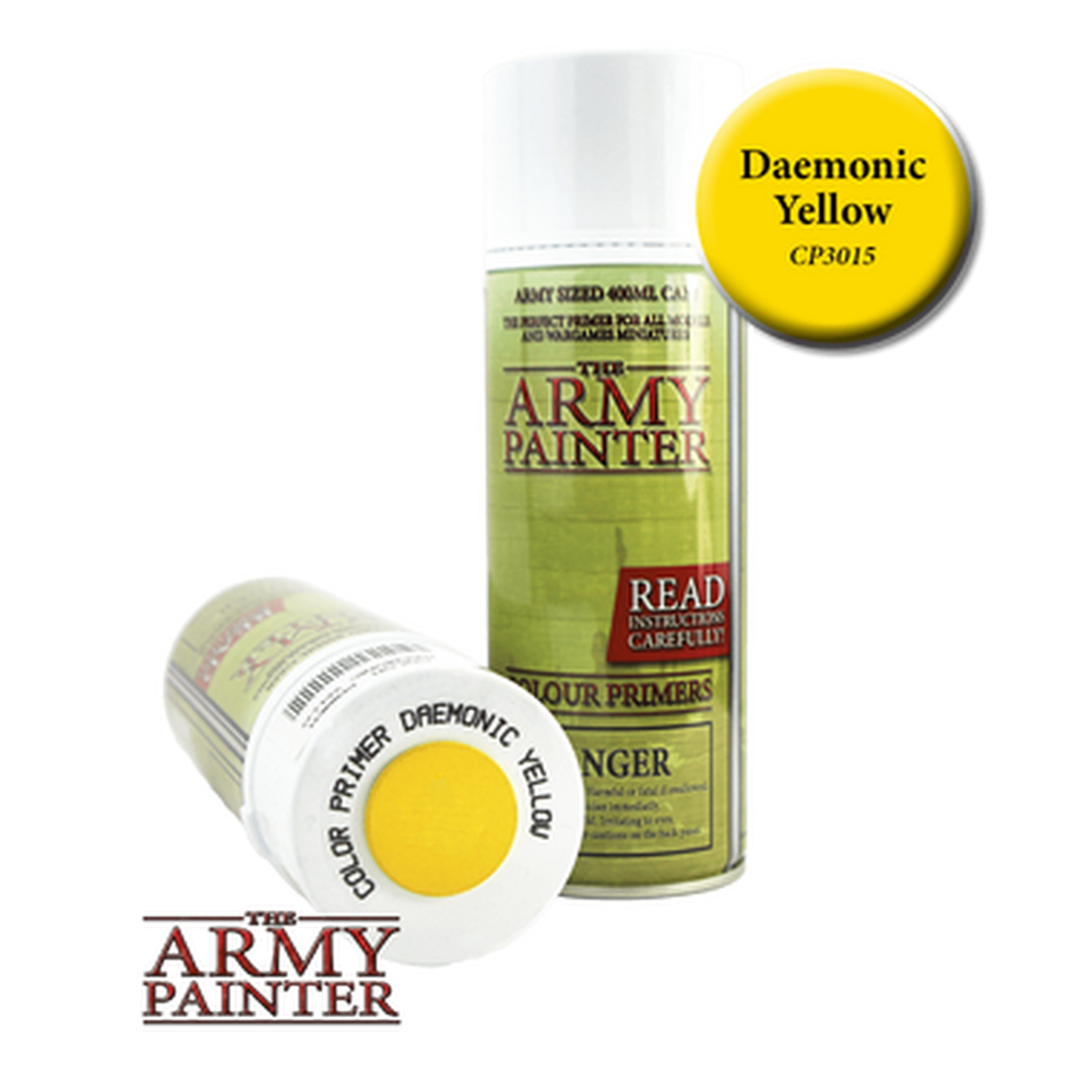 The Army Painter Colour Primer - Daemonic Yellow