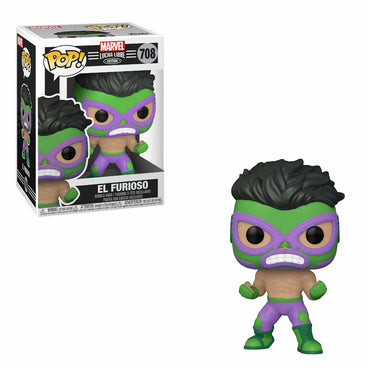 El Furioso - Hulk (Marvel Luchadores) #708