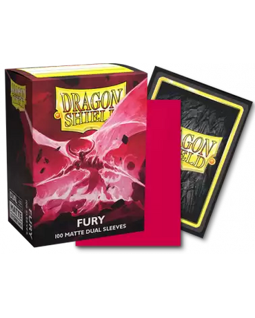 Dragon Shield: Fury-100 Matte Dual Sleeves