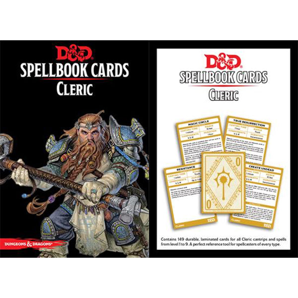 Spellbook Cards Cleric