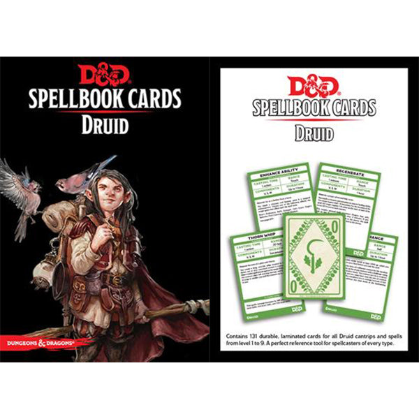 Spellbook Cards Druid