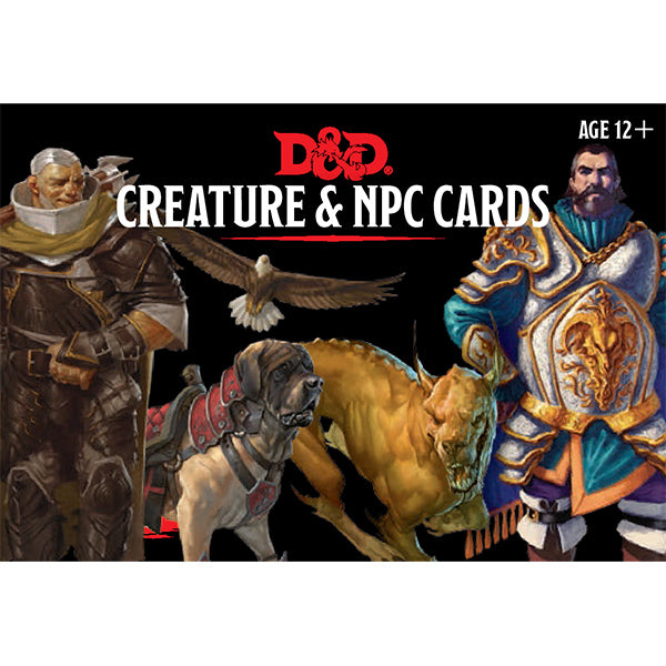 Monster Cards- Creature & NPC Cards