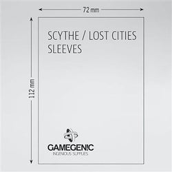 Board Game Sleeves: Magenta (Game Genic) (72 x 112 mm)