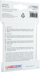 Matt Sleeves: Standard Card Game (66 X 91 MM)