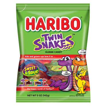 Haribo Twin Snakes Gummi Candy