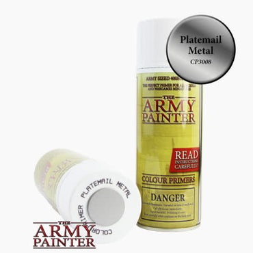 The Army Painter Colour Primer - Platemail Metal