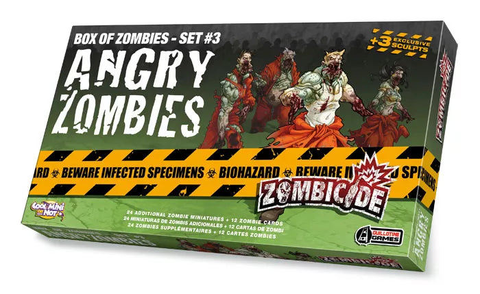 Zombicide: Box of Zombies-Set #3 Angry Zombies