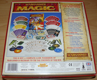 Warhammer (Fifth Edition): Magic (1996)