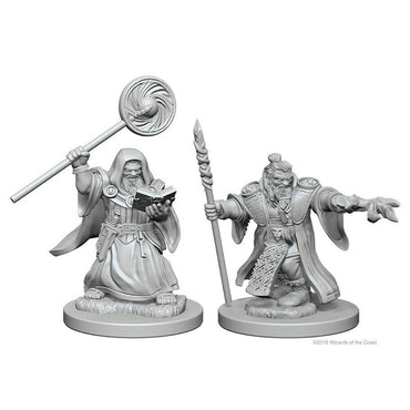 D&D Nolzurs Marvelous Unpainted Miniatures - Dwarf Male Wizard