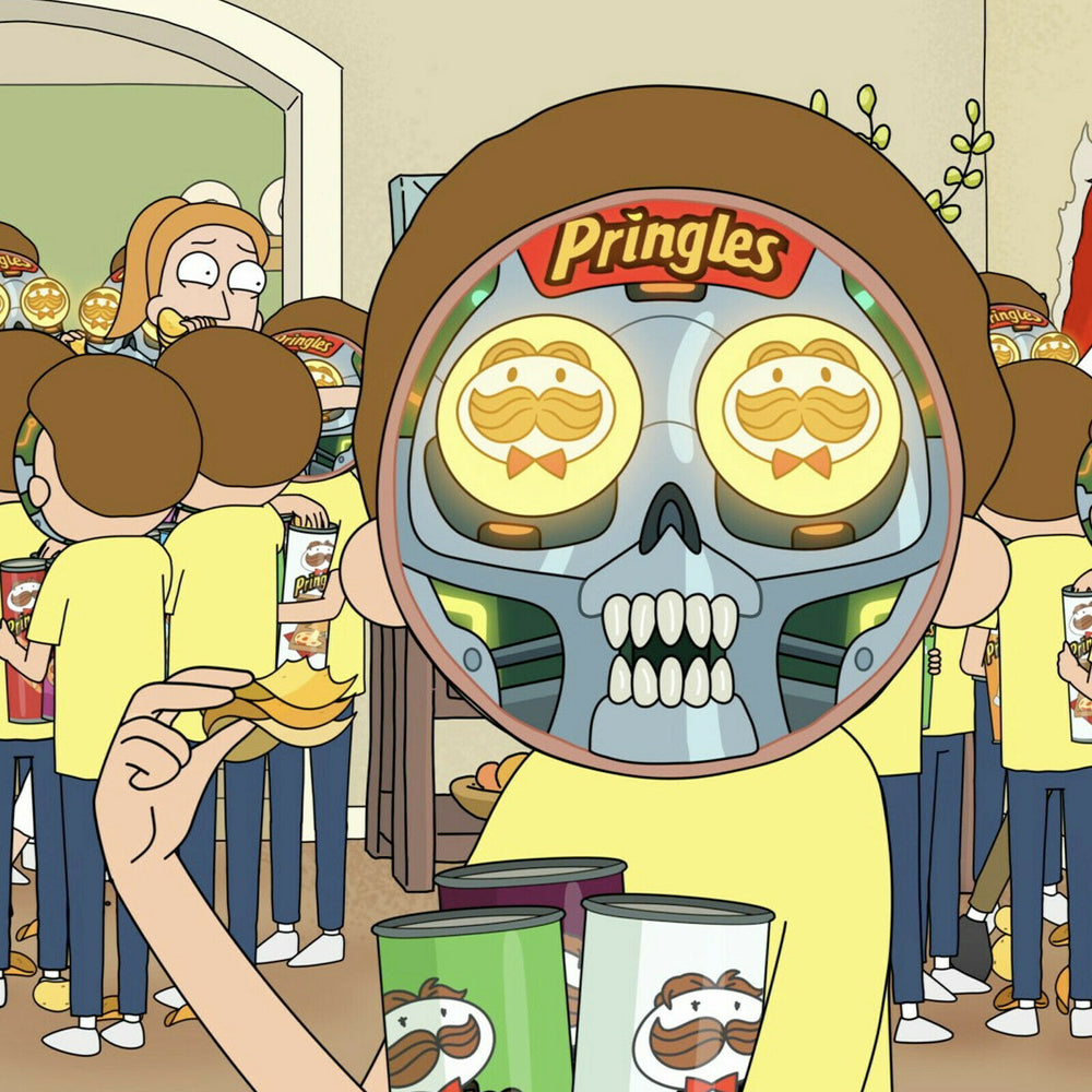 SPECIAL EDITION Rick and Morty PICKLE RICK PRINGLES