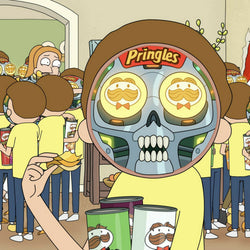 SPECIAL EDITION Rick and Morty PICKLE RICK PRINGLES