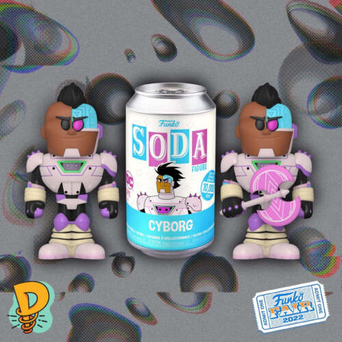 FUNKO VINYL SODA: Teen Titans Go!- Cyborg (Styles May Vary)