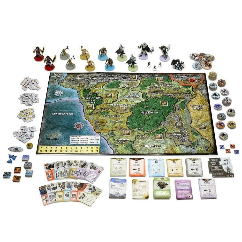 Wizkids Dungeons and Dragons Assault of the Giants Board Game, Standard Edition