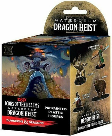 Dungeons & Dragons: Icons of the Realms Set 09 Waterdeep Dragon Heist Booster Brick (8)
