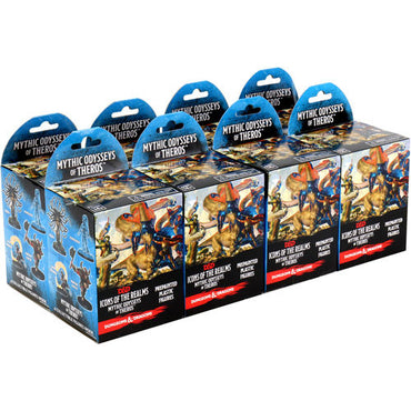 Dungeons & Dragons: Icons of the Realms Set 16 Mythic Odysseys of Theros Booster Brick (8)