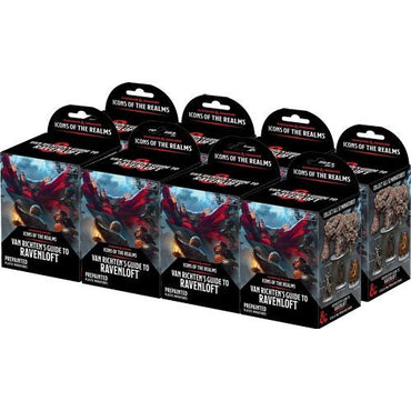 Dungeons & Dragons: Icons of the Realms Set 21 Van Richten`s Guide to Ravenloft Booster Brick (8)